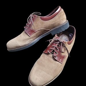 Neil M Suede Chocolate Buck Men’s Shoes Size 13 B – With Box & Dust Covers